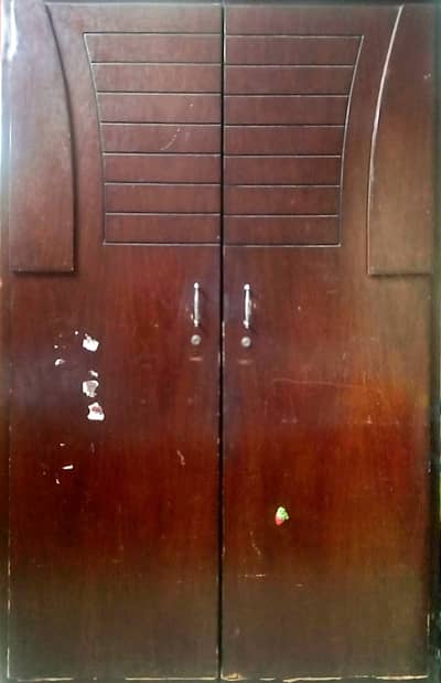 Durable 2 Door Wooden Cupboard