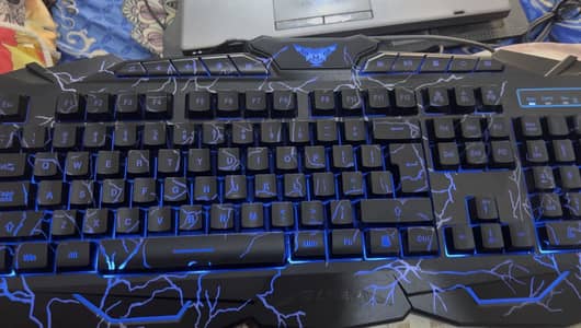 Gaming keyboard and mouse