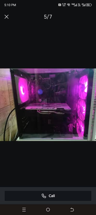 I7 6th with Rx 580 card 8gb