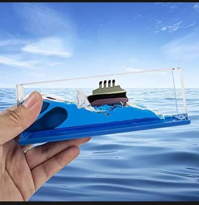Ice Berg And Ship - Car Dashboard Decoration |