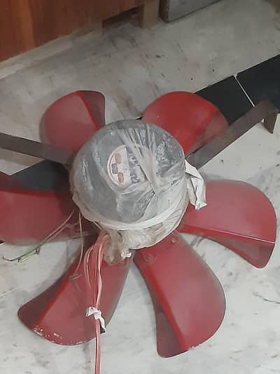 air cooler fan motor with iron fan blade 5 wings
