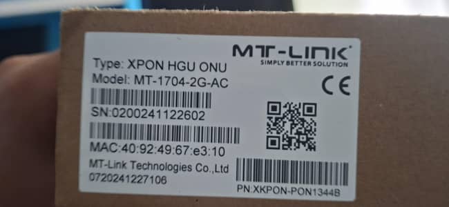 MT-LINK FIBER ROUTER