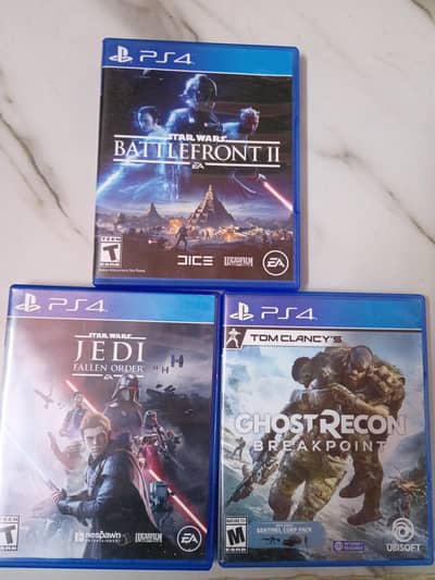 PS4 Original discs Games for Sale (Like New Condition)