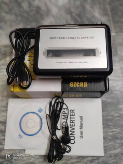 Usb Cassette Capture, tape cassette convert to mp3