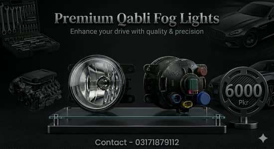 Genuine qabli fog lights