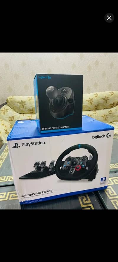 logitech g29 with gear shifter