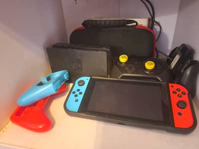 Nintendo Switch V2 With Extras