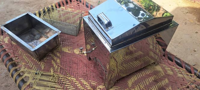 HEAVY DUTY 4-LITER OIL FRYER FOR SALE