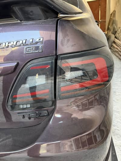 Corolla back lights 2012
