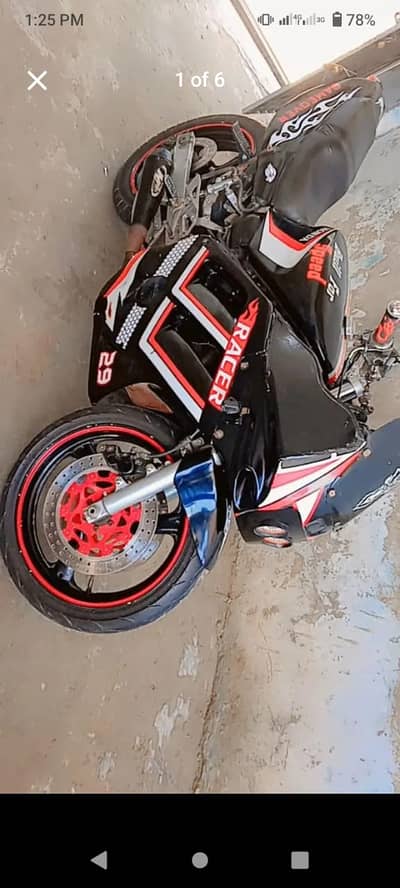 Honda CBR 250RR, 125cc japnese engine