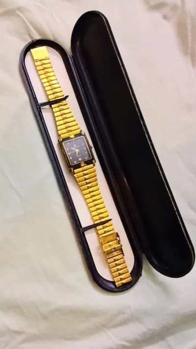 22k electro gold plated watch price
