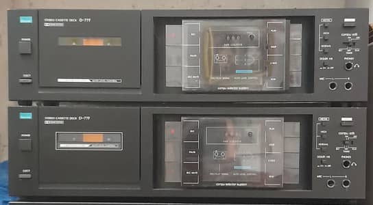 sansui cassette player & tuner Mint condition totally working and