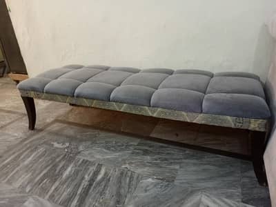 Queen size bed with dressing for sale