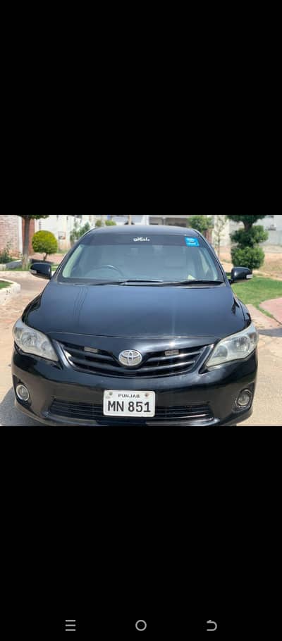 Toyota Corolla XLI 2012