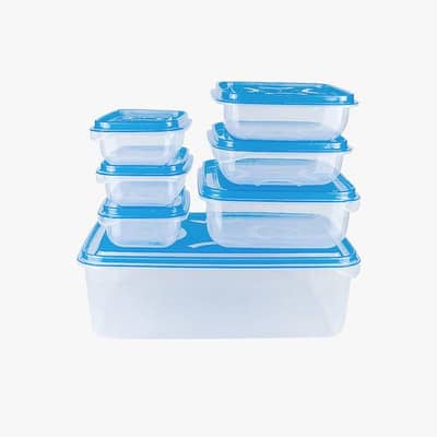 7-in-1 Thumb Lock Food Containers