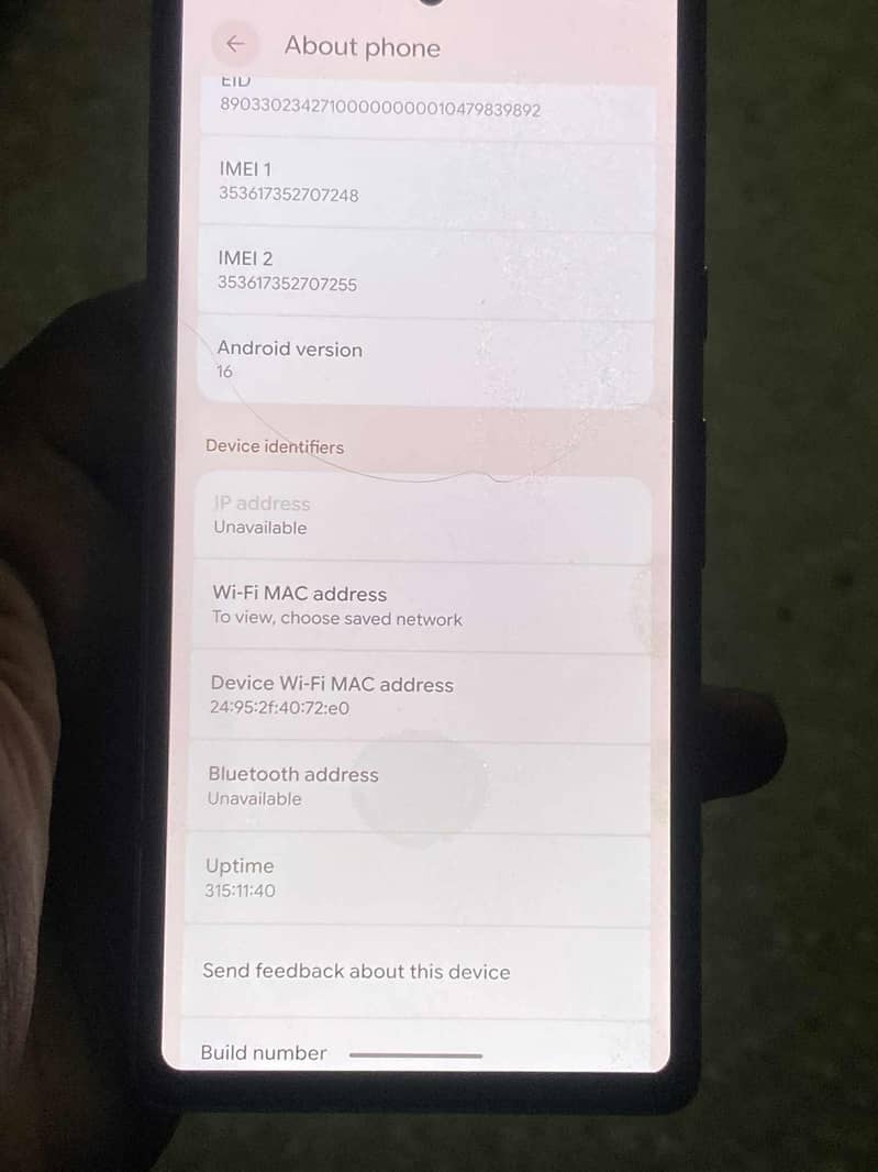 Google Pixel 7a 9