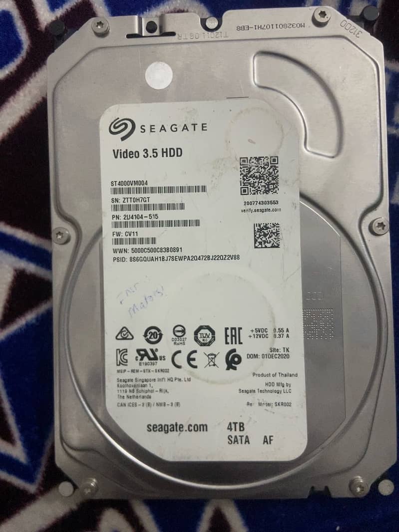4tb hard drive 0
