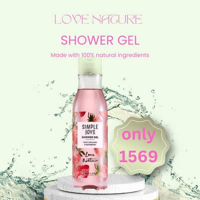 Love nature shower gel