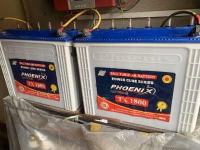 Phoenix PX-1800 Solar Battery – Excellent Condition (1 Year Used)