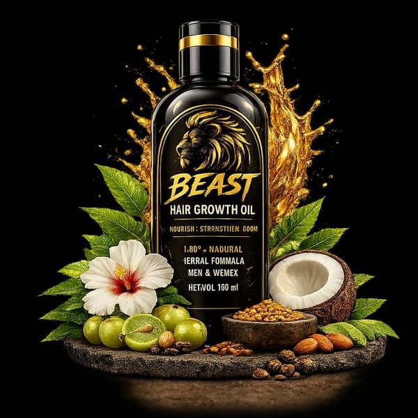 Beast Hair Growth Oil