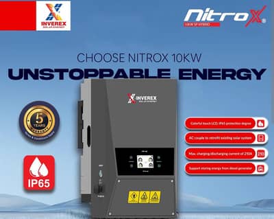 inverex ip65 10kw hbyrid inverter