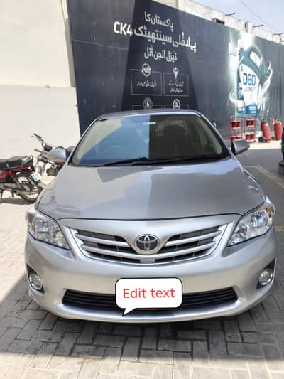 Toyota Corolla XLI 2013