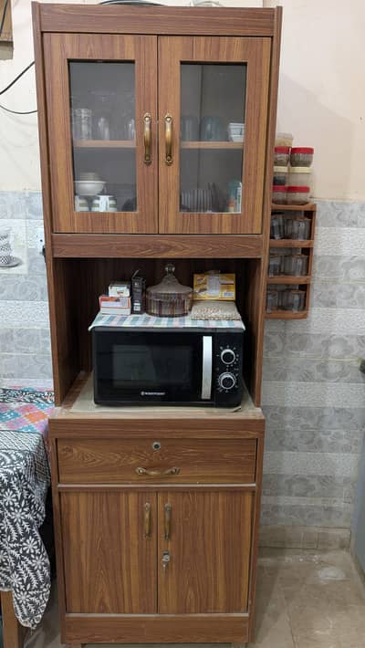 Kitchen oven cabinet rack
