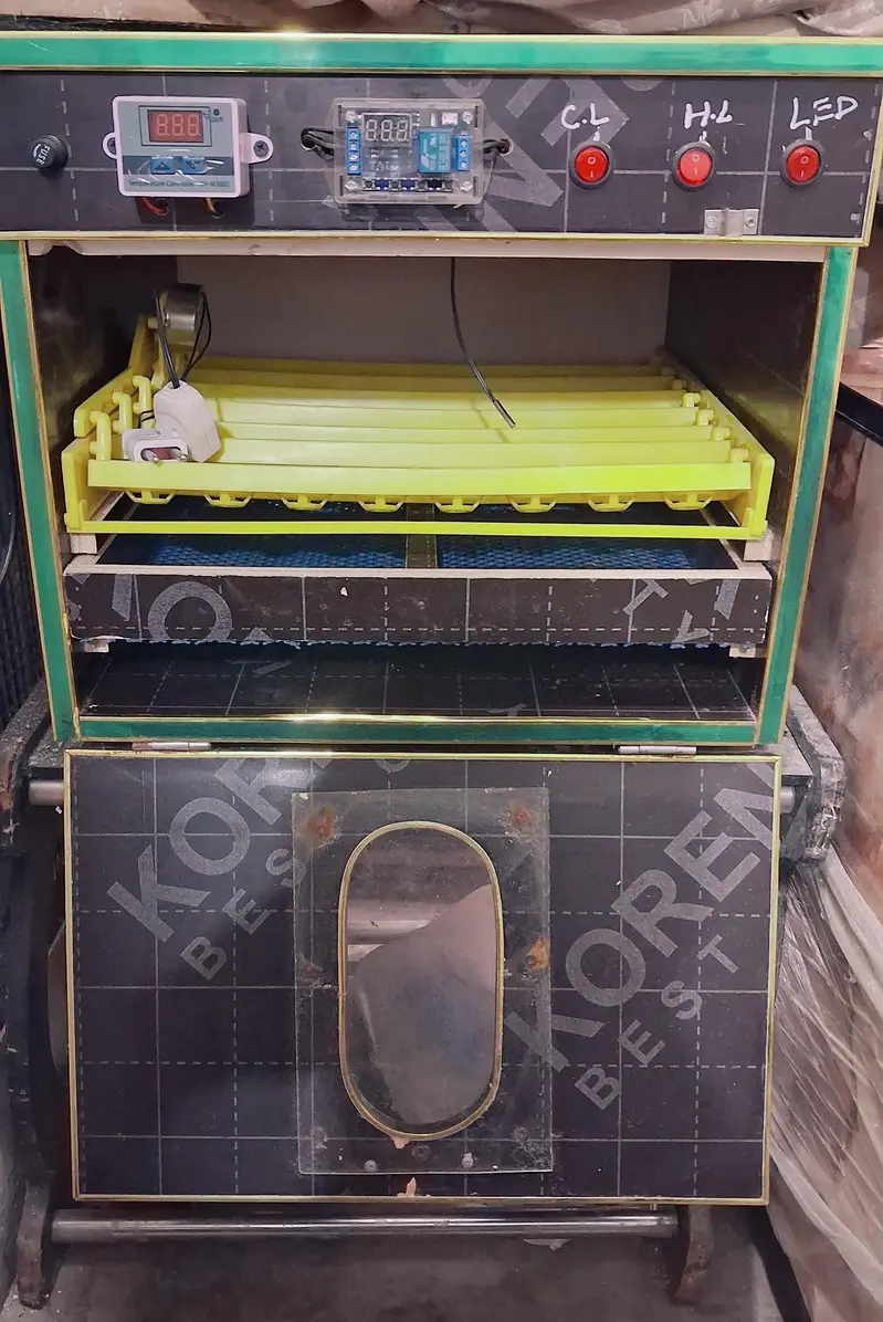 56 eggs fully auto with heated wire incubator — photo 3