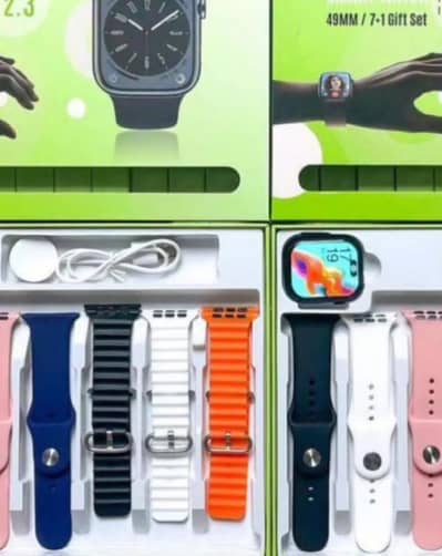 expensive smart watch 7 straps