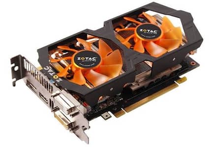Zotac GTX 760 2GB DDR5 256Bit Dual Fan Gaming GPU | Clean Condition