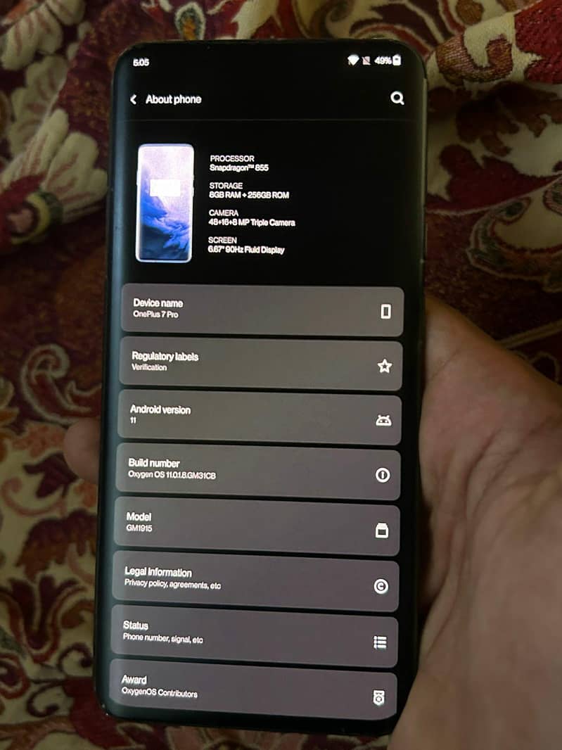 One Plus 7 Pro 6