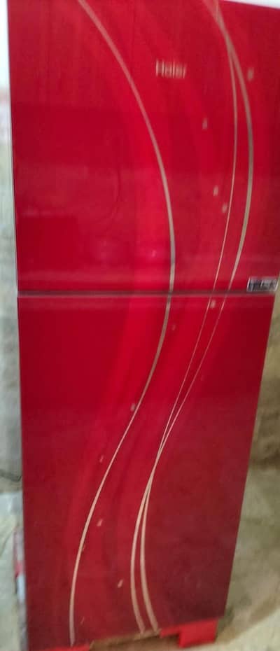 Haier Red Refrigerator