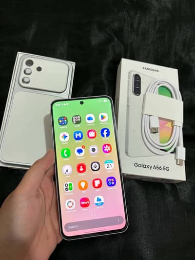 Samsung A56 (5G) 12 / 256 gb - With Box - Like Brand New - Sim Working