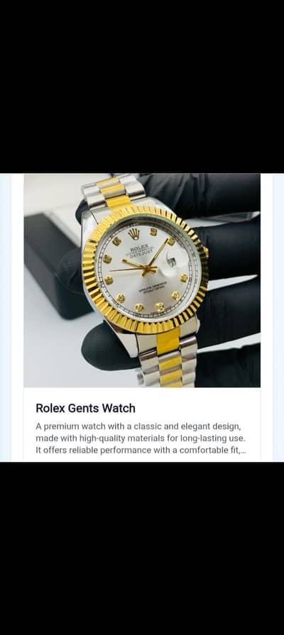 Rolex Gents Watch ⌚