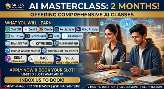 Enhance Your AI Skills with Our AI Masterclass