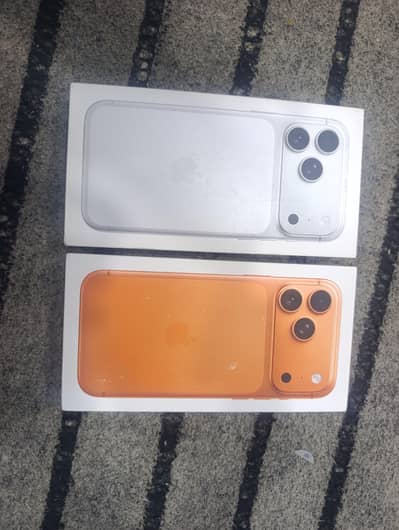 iPhone 17 pro max white 288k orange 270k JV Box pack