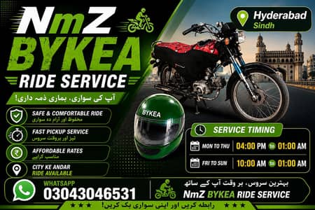 Nzm Bykea Ride Service
