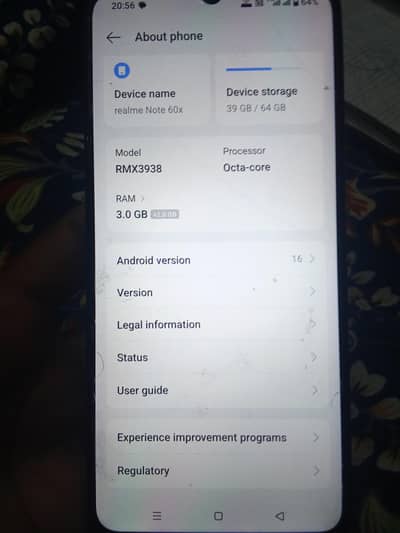 Realme Note 60x