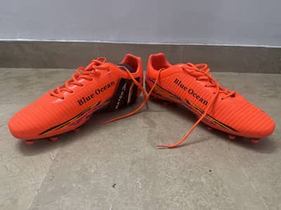 Football Shoes/Cleats/Studs-Blue Ocean KR-7