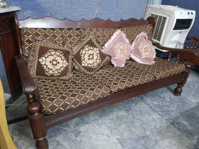pure sheesham wood 5 seater sofa set for sale