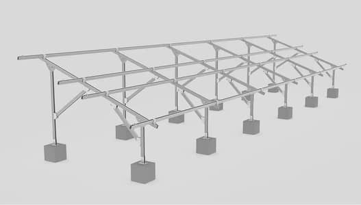 2 PV structure stand 9 plates for sale in bahria town