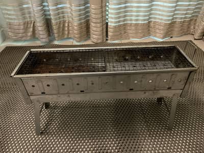 Portable Large Folding Charcoal BBQ Grill (64 cm)