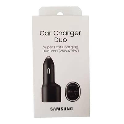 Samsung Car Charger Duo  (25W + 15W)