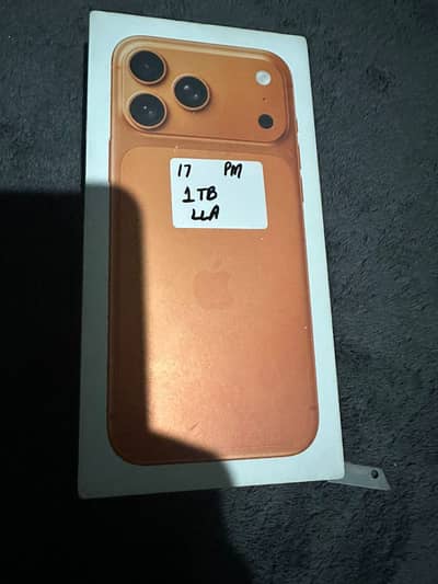 IPHONE 17 PRO MAX 1TB LLA NON PTA ORANGE DUAL ESIM BOX PACK
