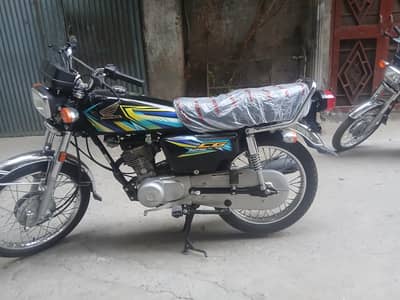 Honda 125 black colour open letter all documents complete