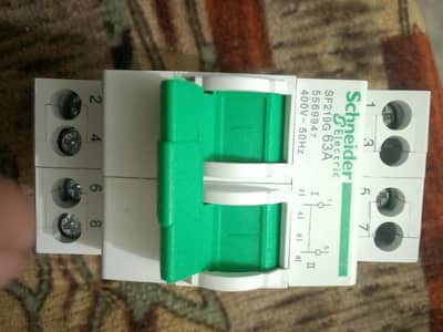 Schneider change over 63 amp
