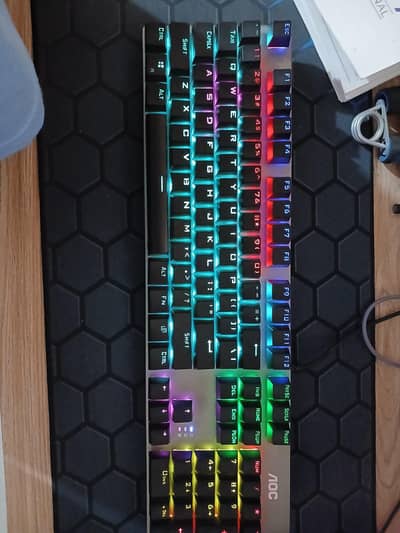 100% Mechanical RGB gaming keyboard for sale