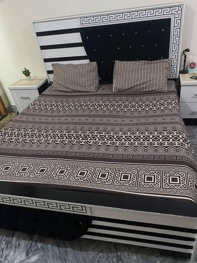 double bed for sale good condition with mattress
