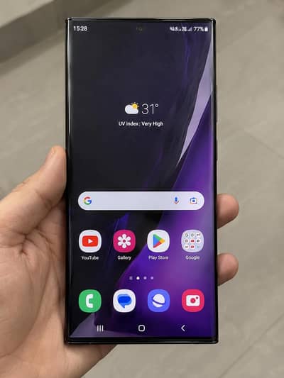 Samsung Mobile Note 20 Ultra - NonPta, Just Back Crack