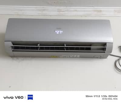 Haier AC used but new condition